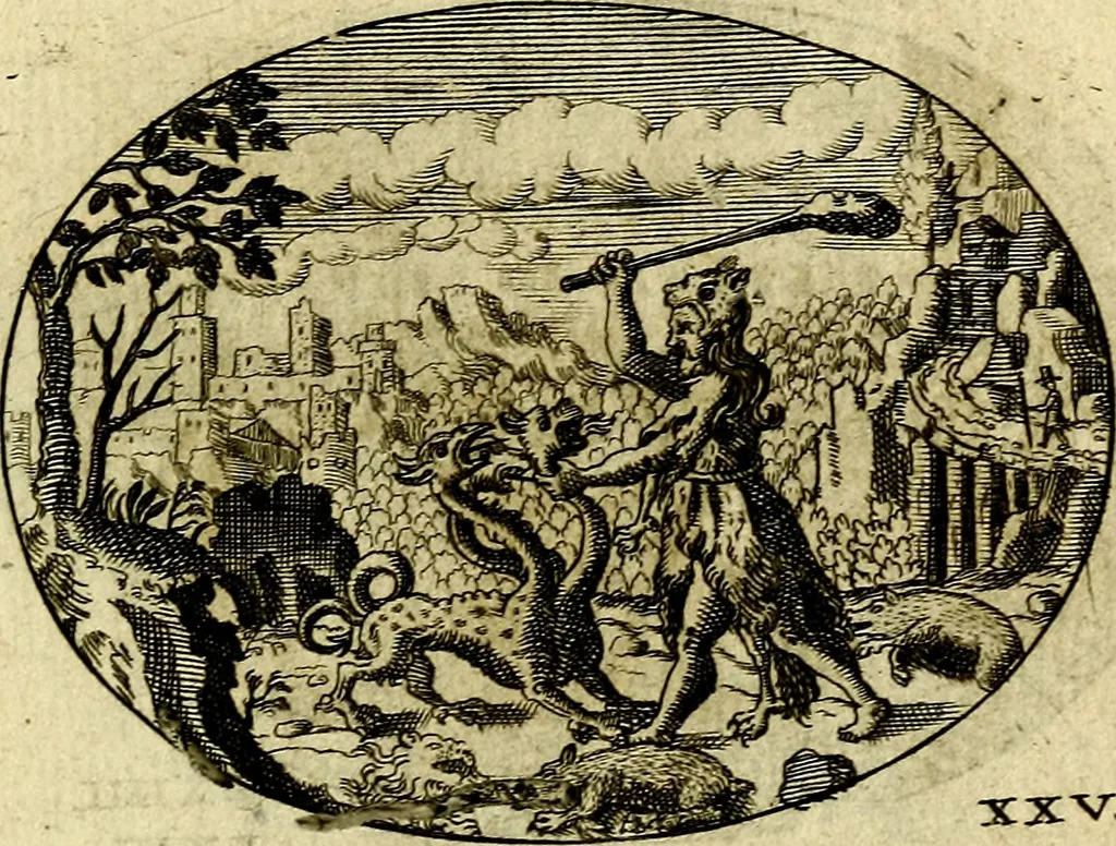 An illustration from Emblemata ethico-politica carmine explicata, 1661, leaf 56