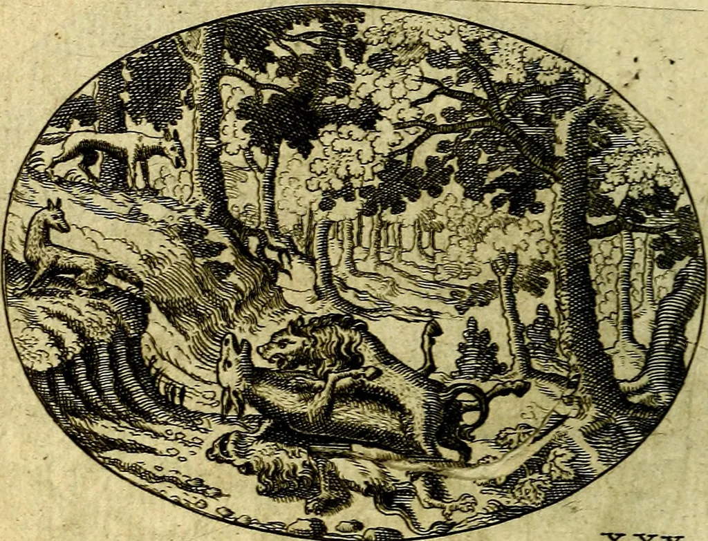An illustration from Emblemata ethico-politica carmine explicata, 1661, leaf 61