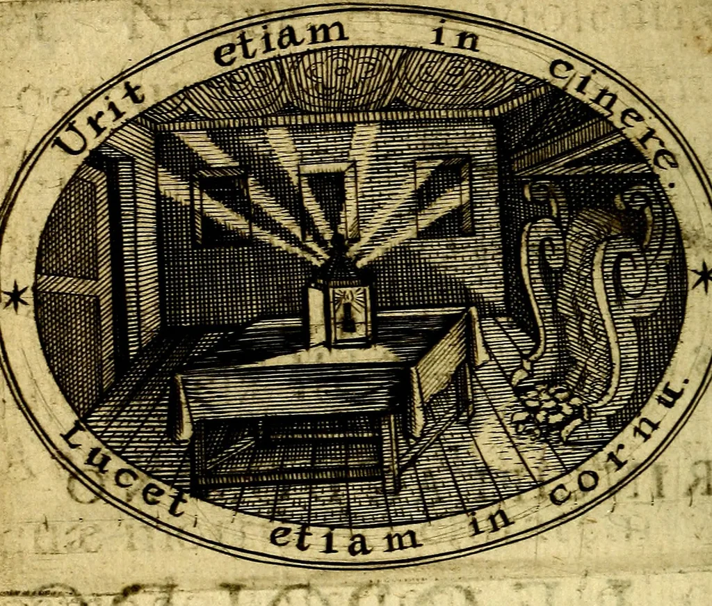 An illustration from Emblemata ethico-politica carmine explicata, 1661, leaf 7