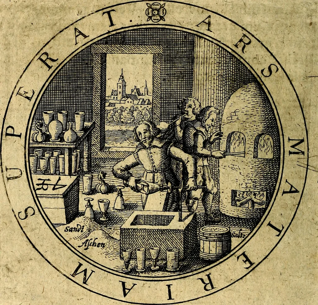 An illustration from Emblemata ethico politica. Ingenuâ at que eruditâ interpretatione nunc primùm illustrata, 1669, leaf 103