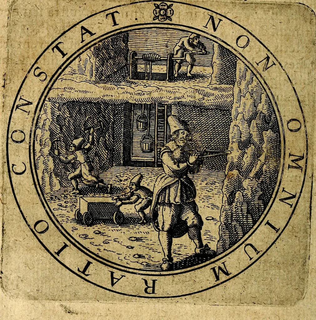 An illustration from Emblemata ethico politica. Ingenuâ at que eruditâ interpretatione nunc primùm illustrata, 1669, leaf 153