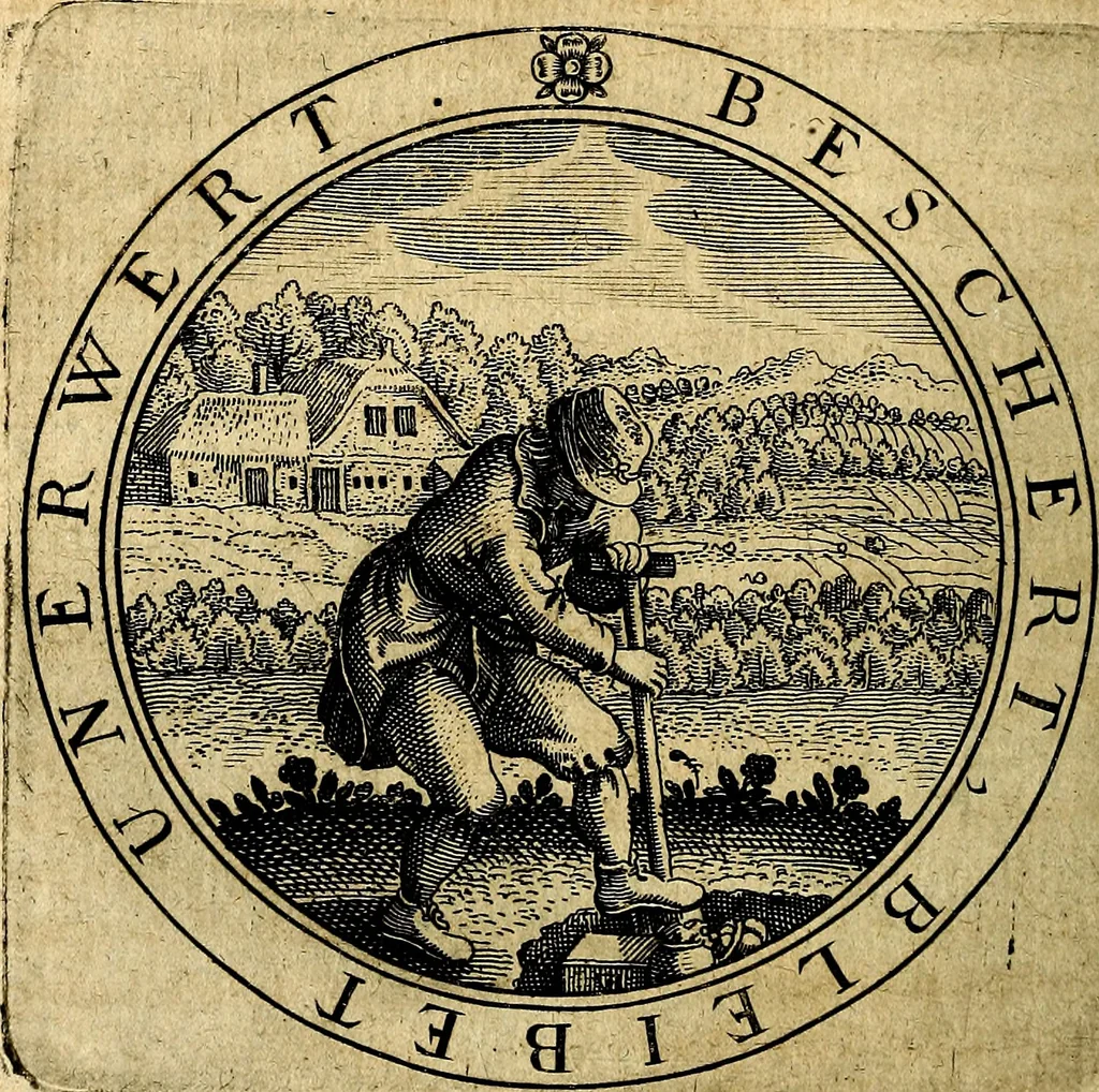 An illustration from Emblemata ethico politica. Ingenuâ at que eruditâ interpretatione nunc primùm illustrata, 1669, leaf 163