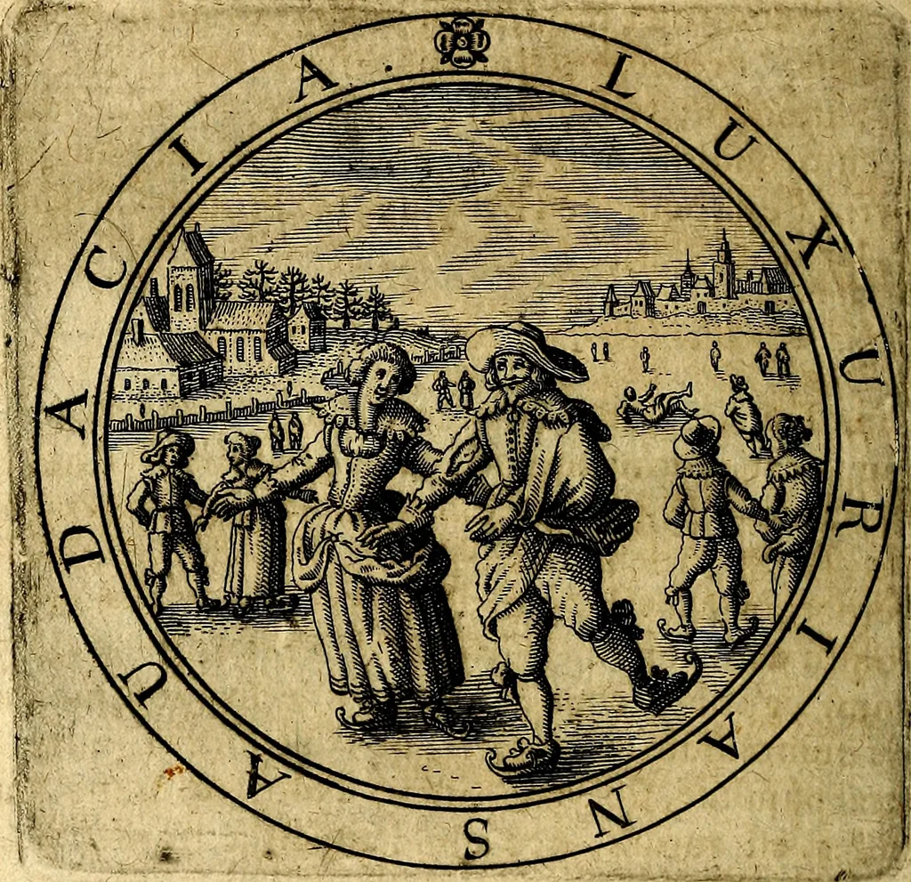 An illustration from Emblemata ethico politica. Ingenuâ at que eruditâ interpretatione nunc primùm illustrata, 1669, leaf 183