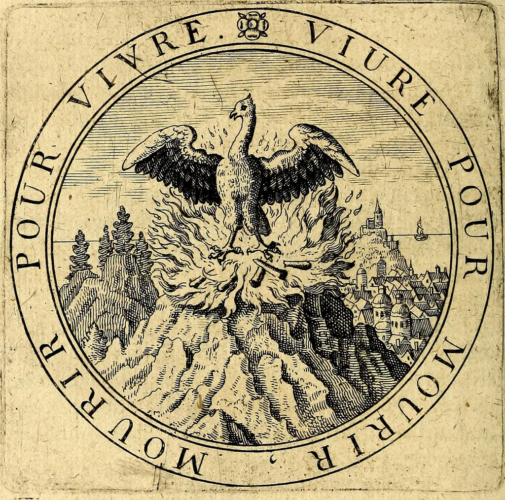 An illustration from Emblemata ethico politica. Ingenuâ at que eruditâ interpretatione nunc primùm illustrata, 1669, leaf 191