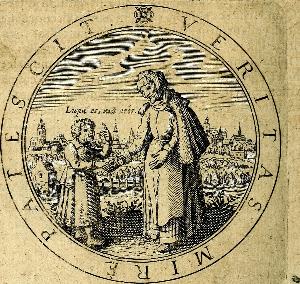 An illustration from Emblemata ethico politica. Ingenuâ at que eruditâ interpretatione nunc primùm illustrata, 1669, leaf 207