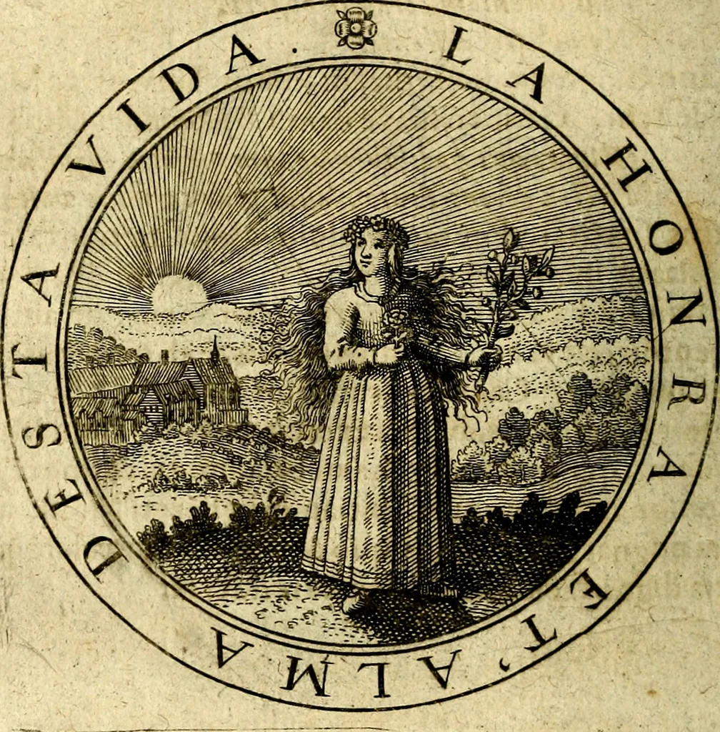 An illustration from Emblemata ethico politica. Ingenuâ at que eruditâ interpretatione nunc primùm illustrata, 1669, leaf 47