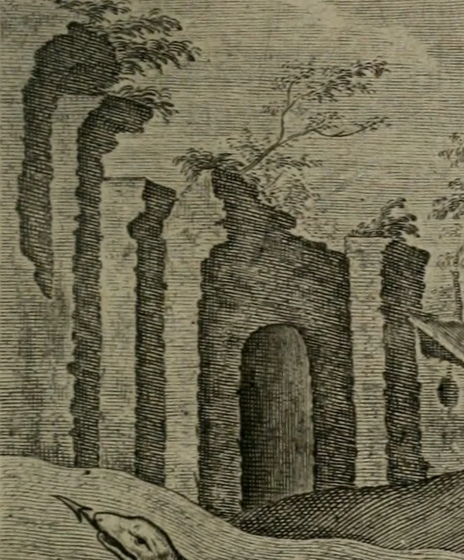An illustration from Emblemata Florentii Schoonhovii I.C. Goudani : partim moralia partim etiam civilia : cum latiori eorundem ejusdem auctoris interpretatione : accedunt et alia quaedam poëmatia in alijs poematum suorum libris non contenta, 1648, leaf 168