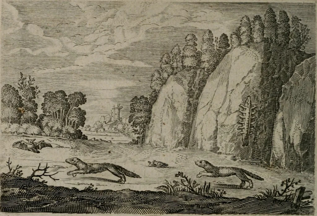 An illustration from Emblemata Florentii Schoonhovii I.C. Goudani : partim moralia partim etiam civilia : cum latiori eorundem ejusdem auctoris interpretatione : accedunt et alia quaedam poëmatia in alijs poematum suorum libris non contenta, 1648, leaf 173