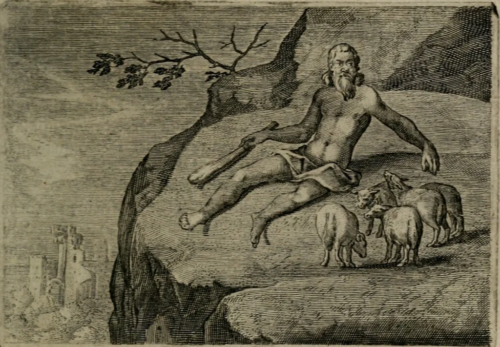 An illustration from Emblemata Florentii Schoonhovii I.C. Goudani : partim moralia partim etiam civilia : cum latiori eorundem ejusdem auctoris interpretatione : accedunt et alia quaedam poëmatia in alijs poematum suorum libris non contenta, 1648, leaf 226