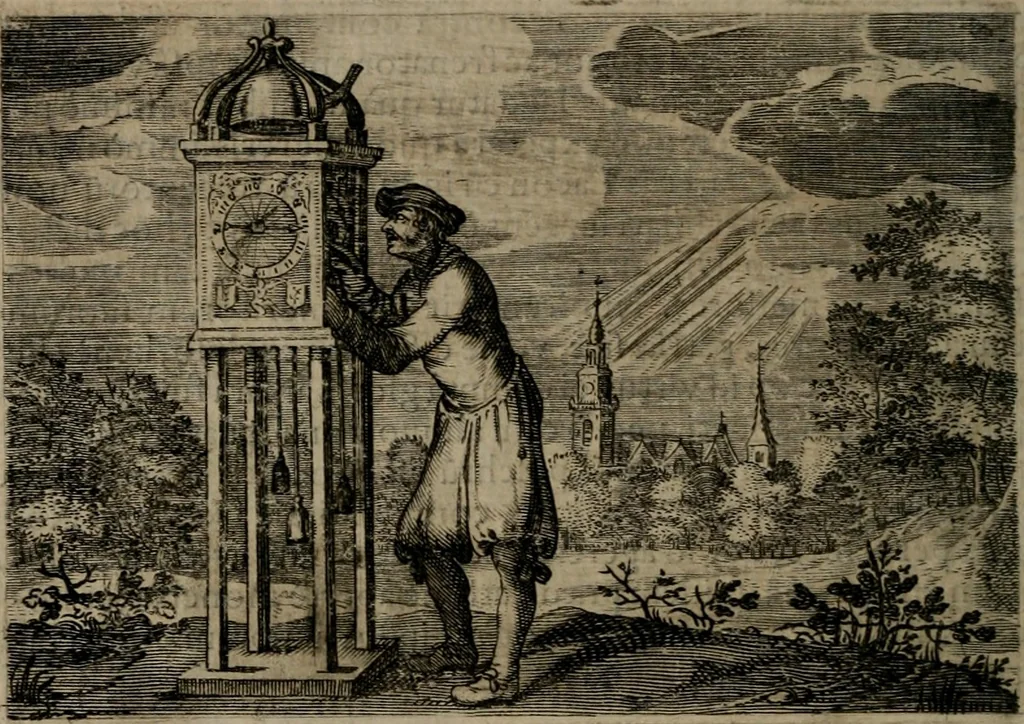 An illustration from Emblemata Florentii Schoonhovii I.C. Goudani, : partim moralia, partim etiam civilia. Cum latiori eorundem ejusdem auctoris interpretatione., 1618, leaf 35