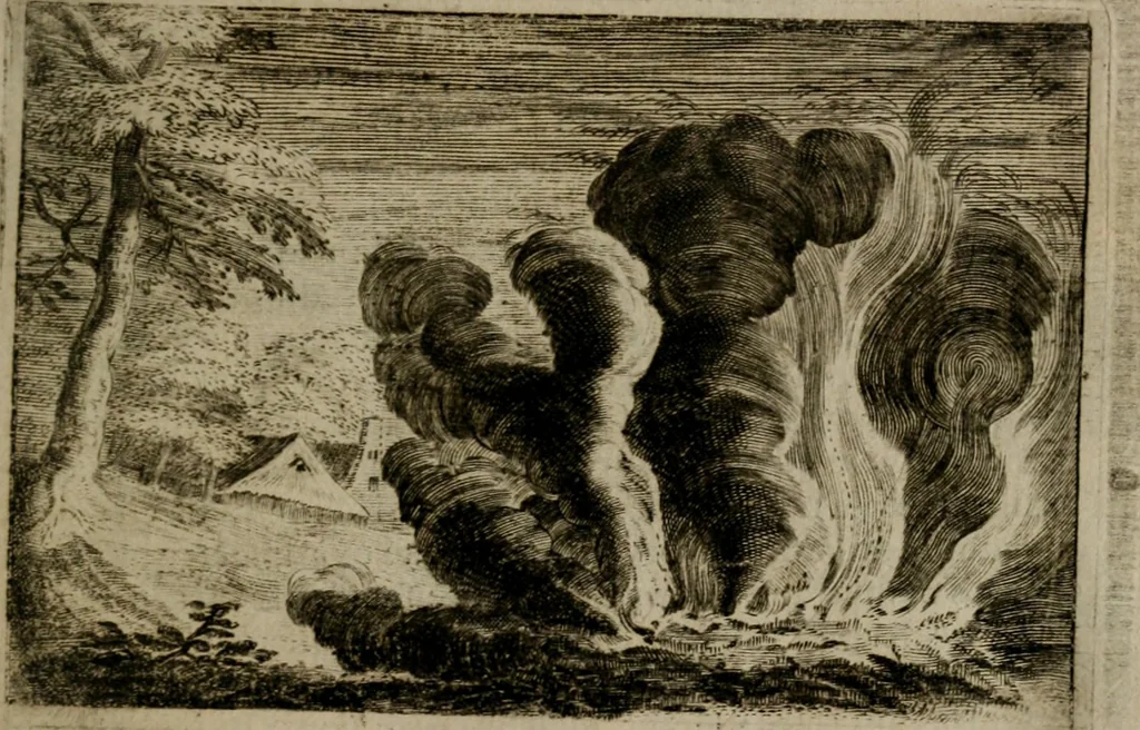 An illustration from Emblemata Florentii Schoonhovii I.C. Goudani, : partim moralia, partim etiam civilia. Cum latiori eorundem ejusdem auctoris interpretatione., 1618, leaf 78