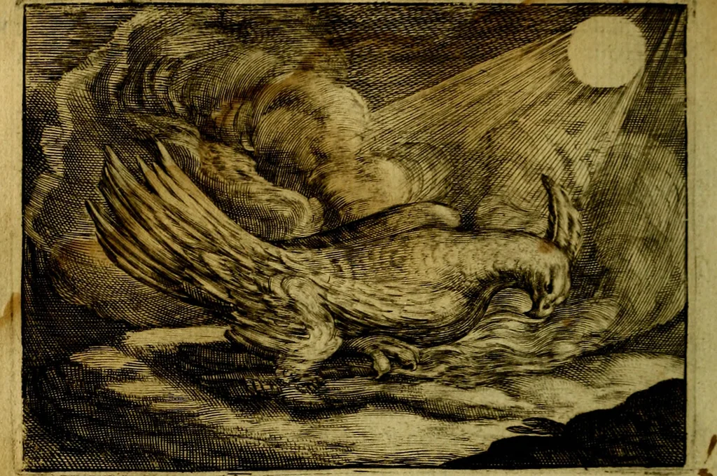 An illustration from Emblemata Florentii Schoonhovii, partim moralia, partim etiam civilia. Cum latiori eorundem ejusdem auctoris interpretatione. Accedunt et alia quædam poëmatia in alijs poëmatum suorum libris non contenta, 1618, leaf 139