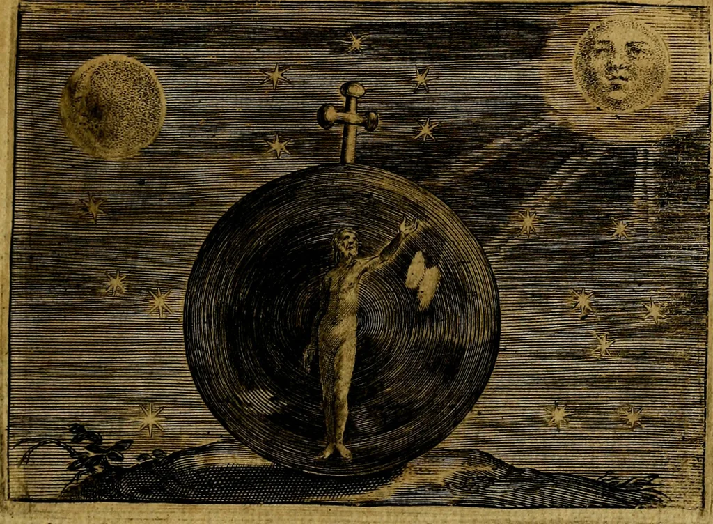 An illustration from Emblemata Florentii Schoonhovii, partim moralia, partim etiam civilia. Cum latiori eorundem ejusdem auctoris interpretatione. Accedunt et alia quædam poëmatia in alijs poëmatum suorum libris non contenta, 1618, leaf 14