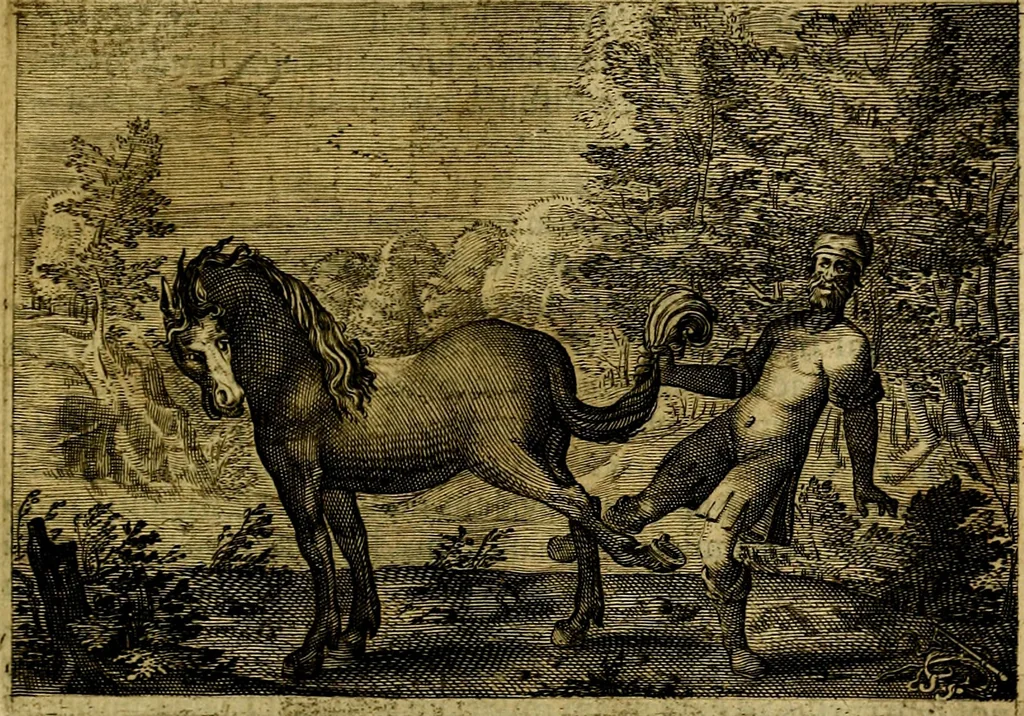 An illustration from Emblemata Florentii Schoonhovii, partim moralia, partim etiam civilia. Cum latiori eorundem ejusdem auctoris interpretatione. Accedunt et alia quædam poëmatia in alijs poëmatum suorum libris non contenta, 1618, leaf 176