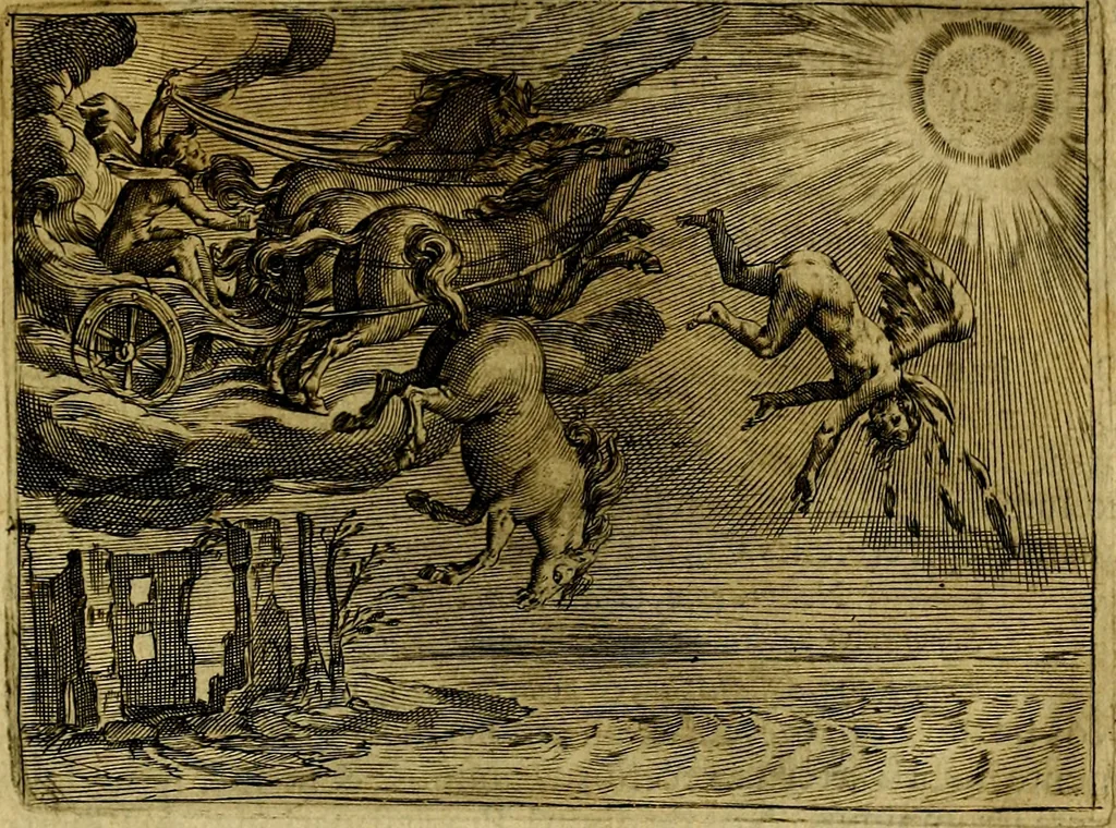 An illustration from Emblemata Florentii Schoonhovii, partim moralia, partim etiam civilia. Cum latiori eorundem ejusdem auctoris interpretatione. Accedunt et alia quædam poëmatia in alijs poëmatum suorum libris non contenta, 1618, leaf 22