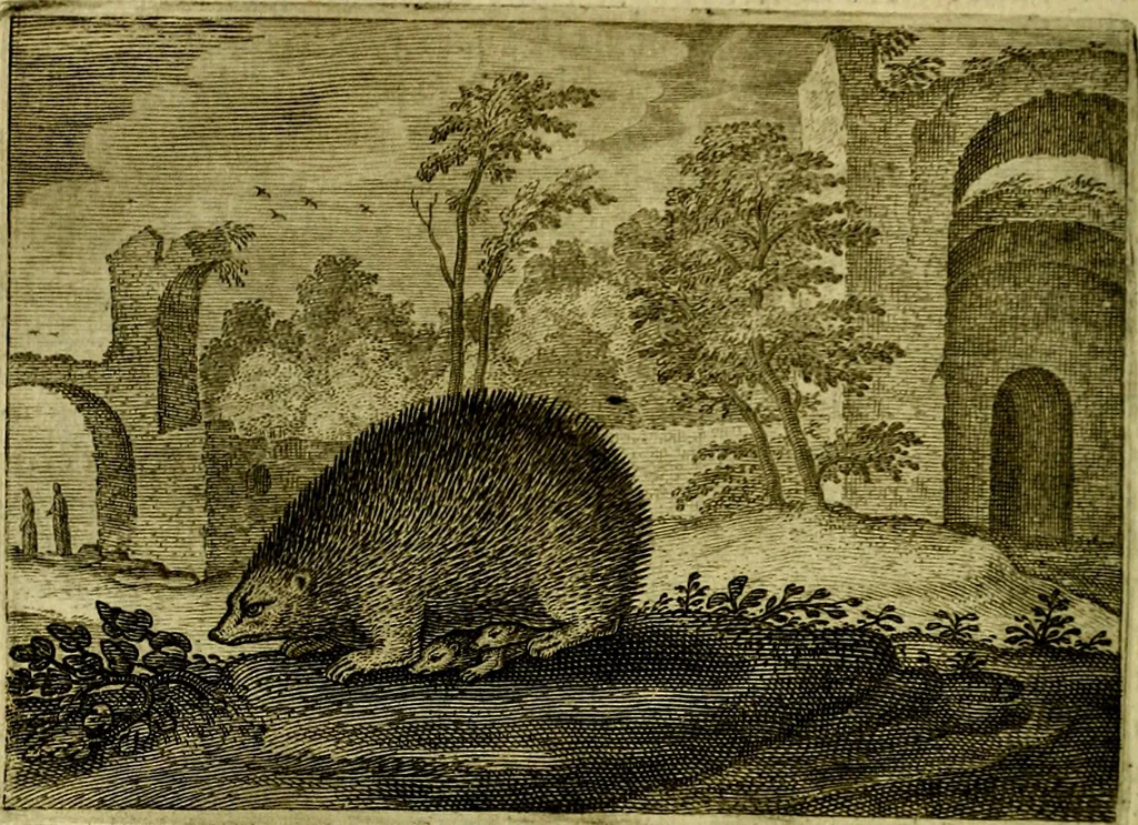 An illustration from Emblemata Florentii Schoonhovii, partim moralia, partim etiam civilia. Cum latiori eorundem ejusdem auctoris interpretatione. Accedunt et alia quædam poëmatia in alijs poëmatum suorum libris non contenta, 1618, leaf 101