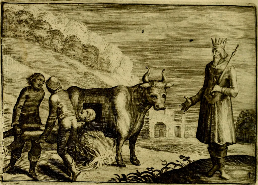 An illustration from Emblemata Florentii Schoonhovii, partim moralia, partim etiam civilia. Cum latiori eorundem ejusdem auctoris interpretatione. Accedunt et alia quædam poëmatia in alijs poëmatum suorum libris non contenta, 1618, leaf 133