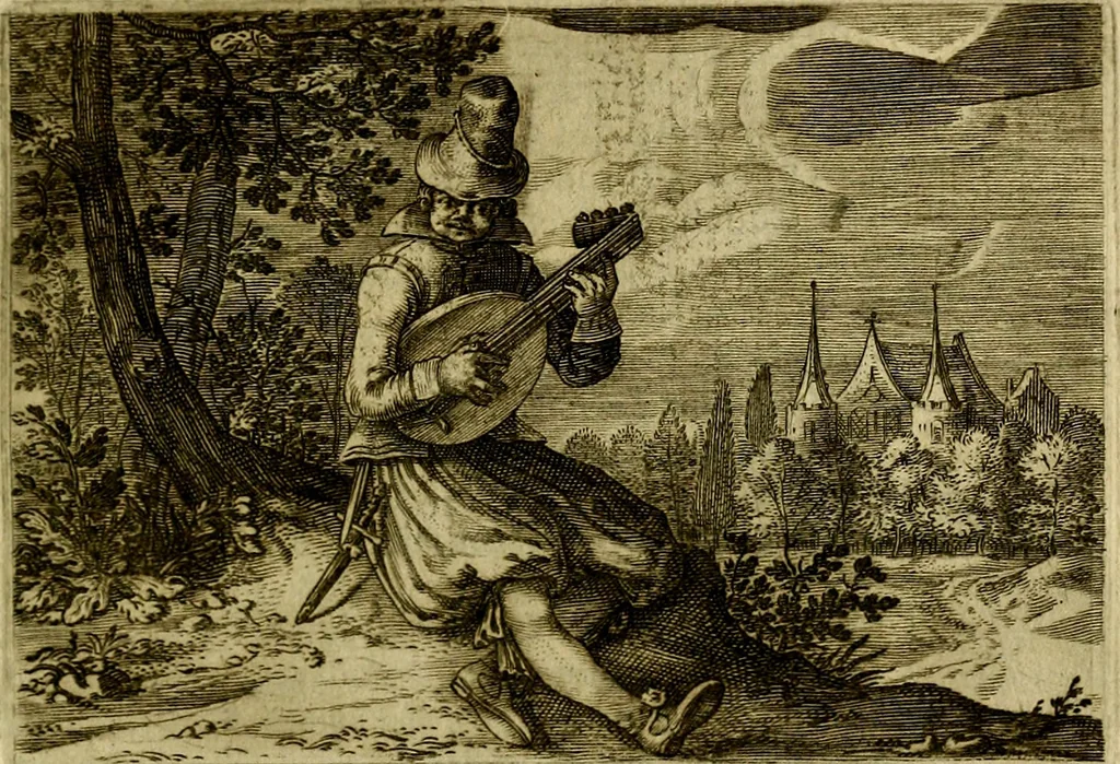 An illustration from Emblemata Florentii Schoonhovii, partim moralia, partim etiam civilia. Cum latiori eorundem ejusdem auctoris interpretatione. Accedunt et alia quædam poëmatia in alijs poëmatum suorum libris non contenta, 1618, leaf 190