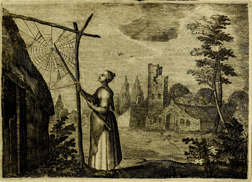 An illustration from Emblemata Florentii Schoonhovii, partim moralia, partim etiam civilia. Cum latiori eorundem ejusdem auctoris interpretatione. Accedunt et alia quædam poëmatia in alijs poëmatum suorum libris non contenta, 1618, leaf 206