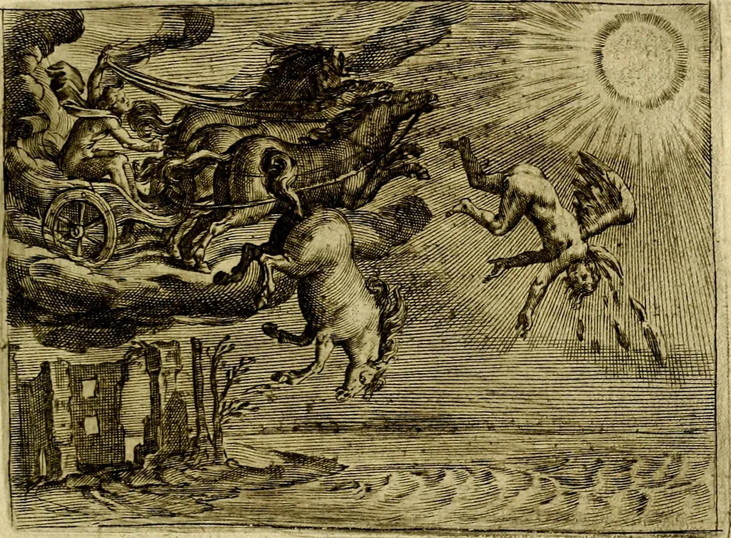 An illustration from Emblemata Florentii Schoonhovii, partim moralia, partim etiam civilia. Cum latiori eorundem ejusdem auctoris interpretatione. Accedunt et alia quædam poëmatia in alijs poëmatum suorum libris non contenta, 1618, leaf 24