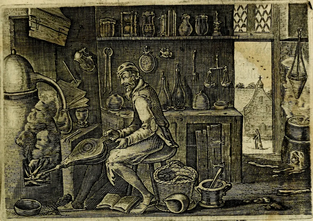 An illustration from Emblemata Florentii Schoonhovii ... partim moralia partim etiam civilia. Cum latiori eorundem ejusdem Auctoris interpretatione. Accedunt et alia quaedam poëmatia in alijs poem̈atum suonum libris non contenta, 1648, leaf 160