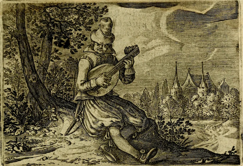An illustration from Emblemata Florentii Schoonhovii ... partim moralia partim etiam civilia. Cum latiori eorundem ejusdem Auctoris interpretatione. Accedunt et alia quaedam poëmatia in alijs poem̈atum suonum libris non contenta, 1648, leaf 190