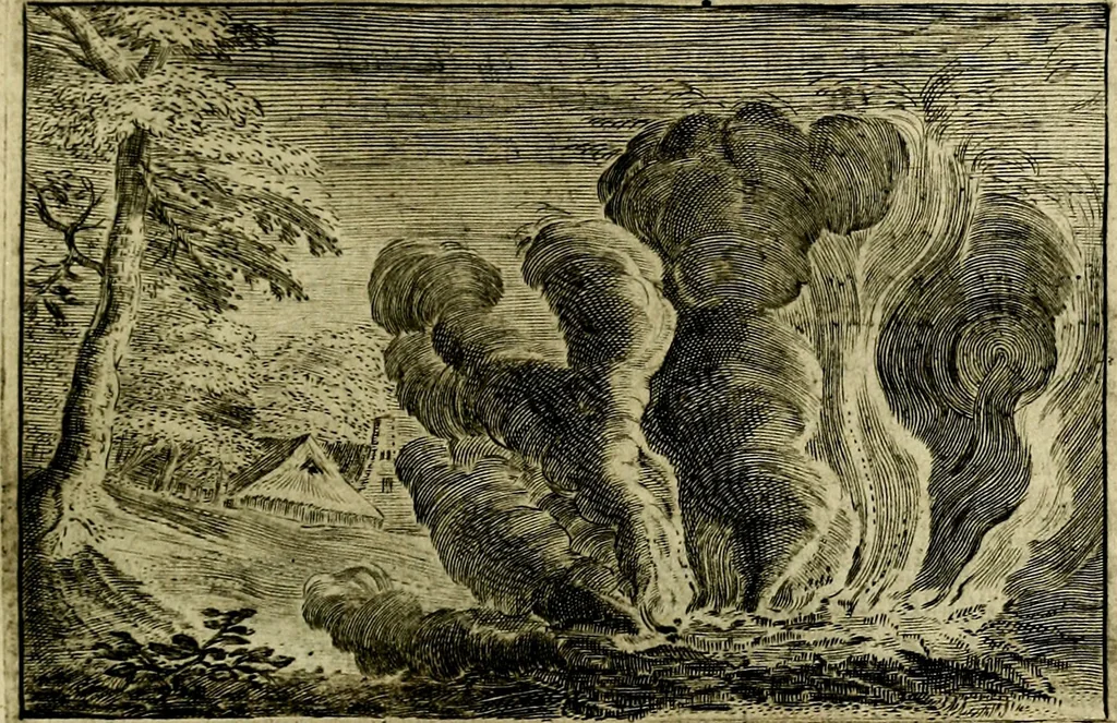 An illustration from Emblemata Florentii Schoonhovii ... partim moralia partim etiam civilia. Cum latiori eorundem ejusdem Auctoris interpretatione. Accedunt et alia quaedam poëmatia in alijs poem̈atum suonum libris non contenta, 1648, leaf 80