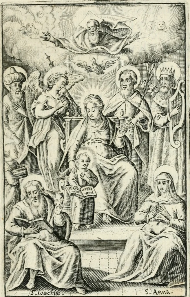 An illustration from Emblemata Iosephina : cum eulogijs, 1658, leaf 4