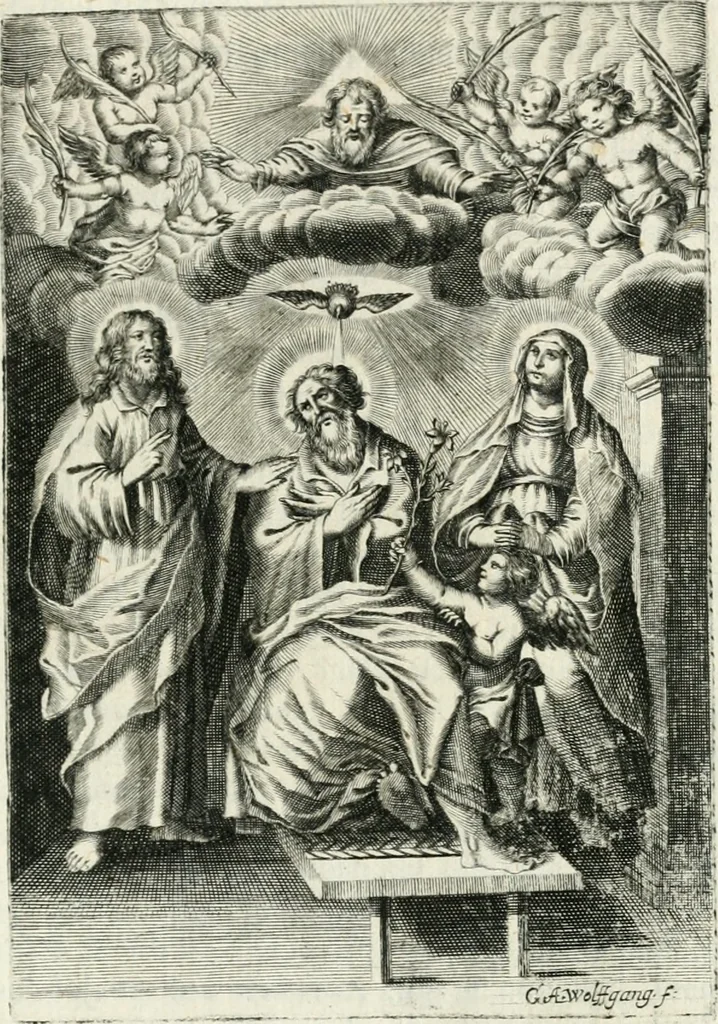 An illustration from Emblemata Iosephina : cum eulogijs, 1658, leaf 50
