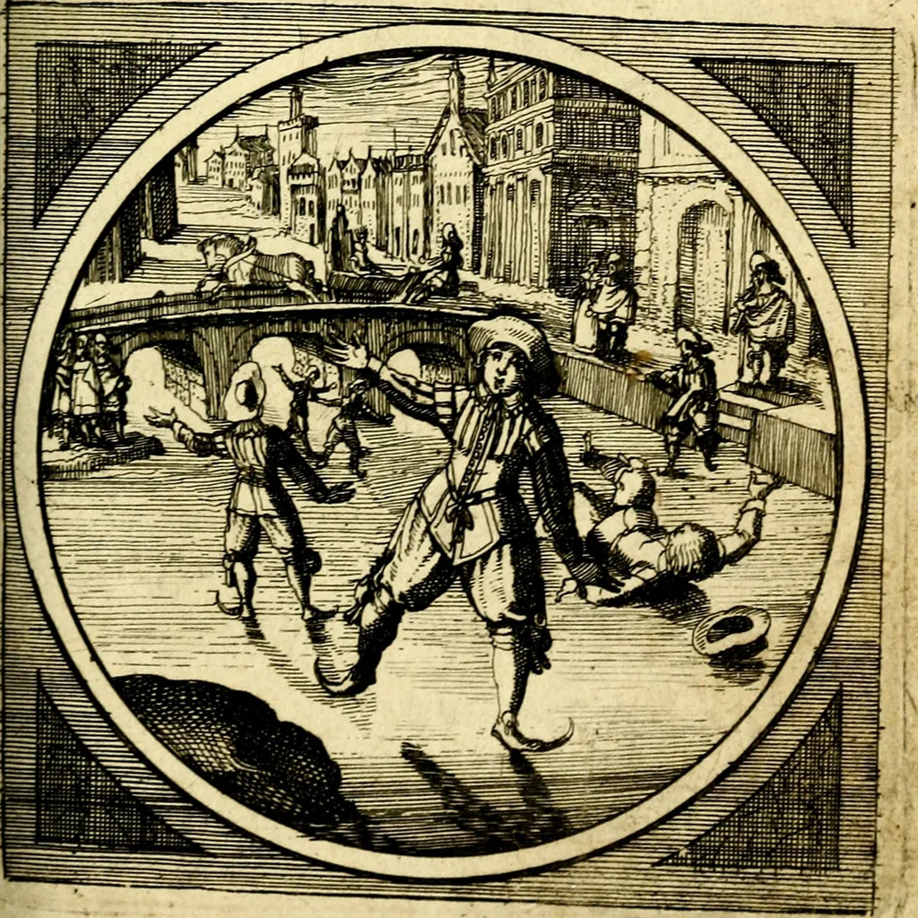 An illustration from Emblemata moralia nova, das ist: achtzig Sinnreiche nachdenckliche Figuren auss heyliger Schrifft in Kupfferstücken fürgestellet, worinnen schöne Anweisungen zu wahrer Gottesforcht begrieffen ... mit Lateinischen und Teutschen, nachmals aber von M.C.R. mit Frantzösischen und Italianischen Versen erkläret .., 1630, leaf 126