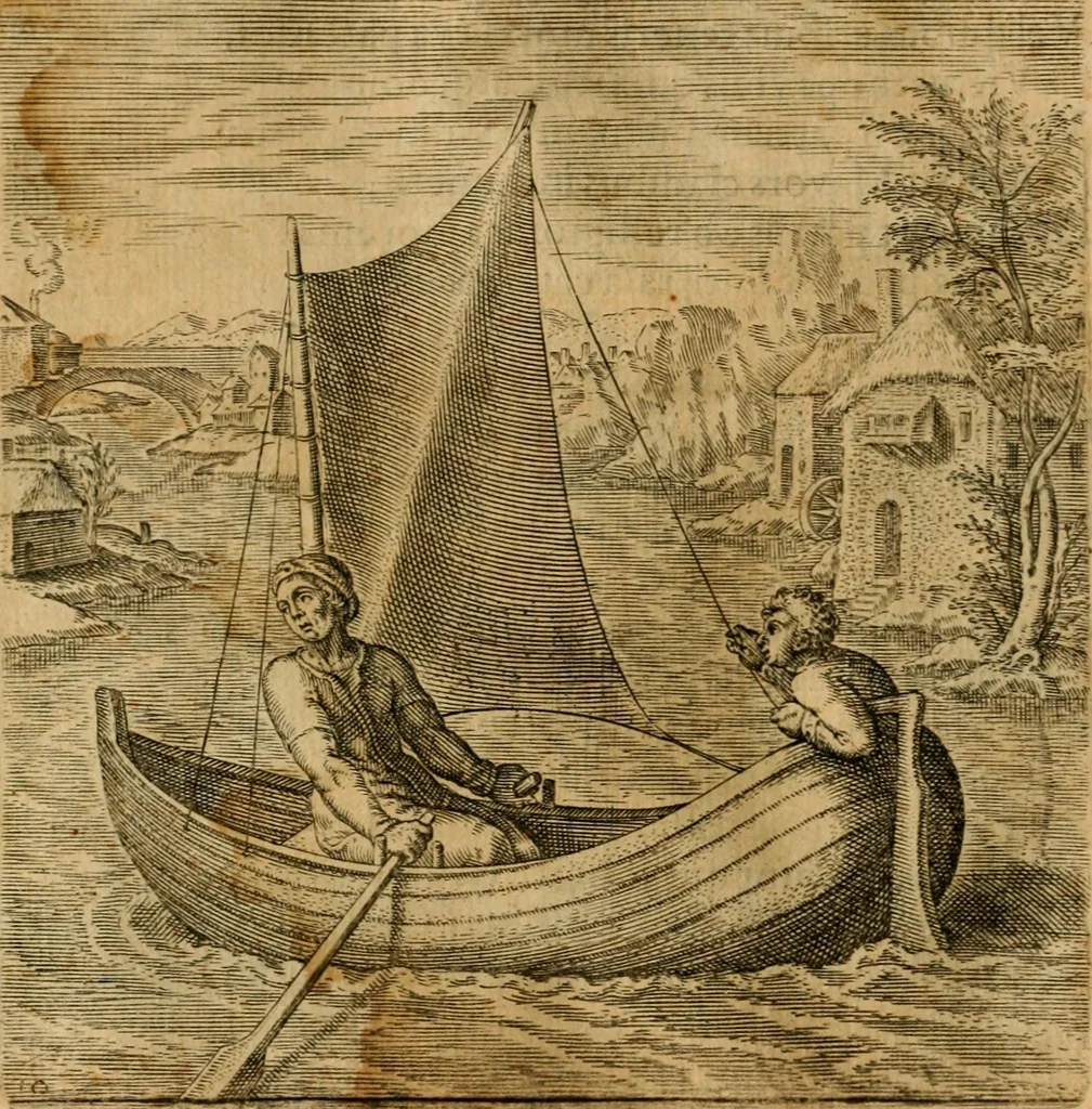 An illustration from Emblemata moralia et oeconomica de rerum usu et abusu, 1609, leaf 23