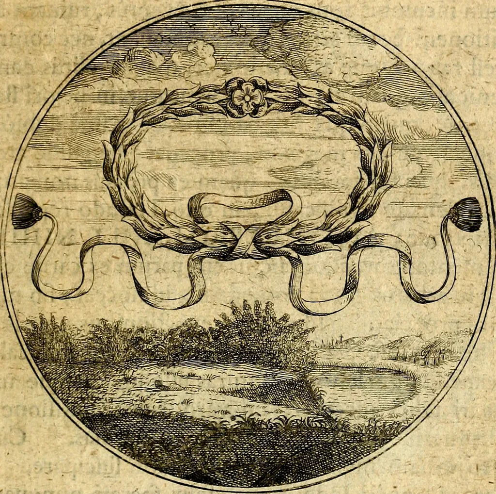 An illustration from Emblemata moralia, 1697, leaf 12