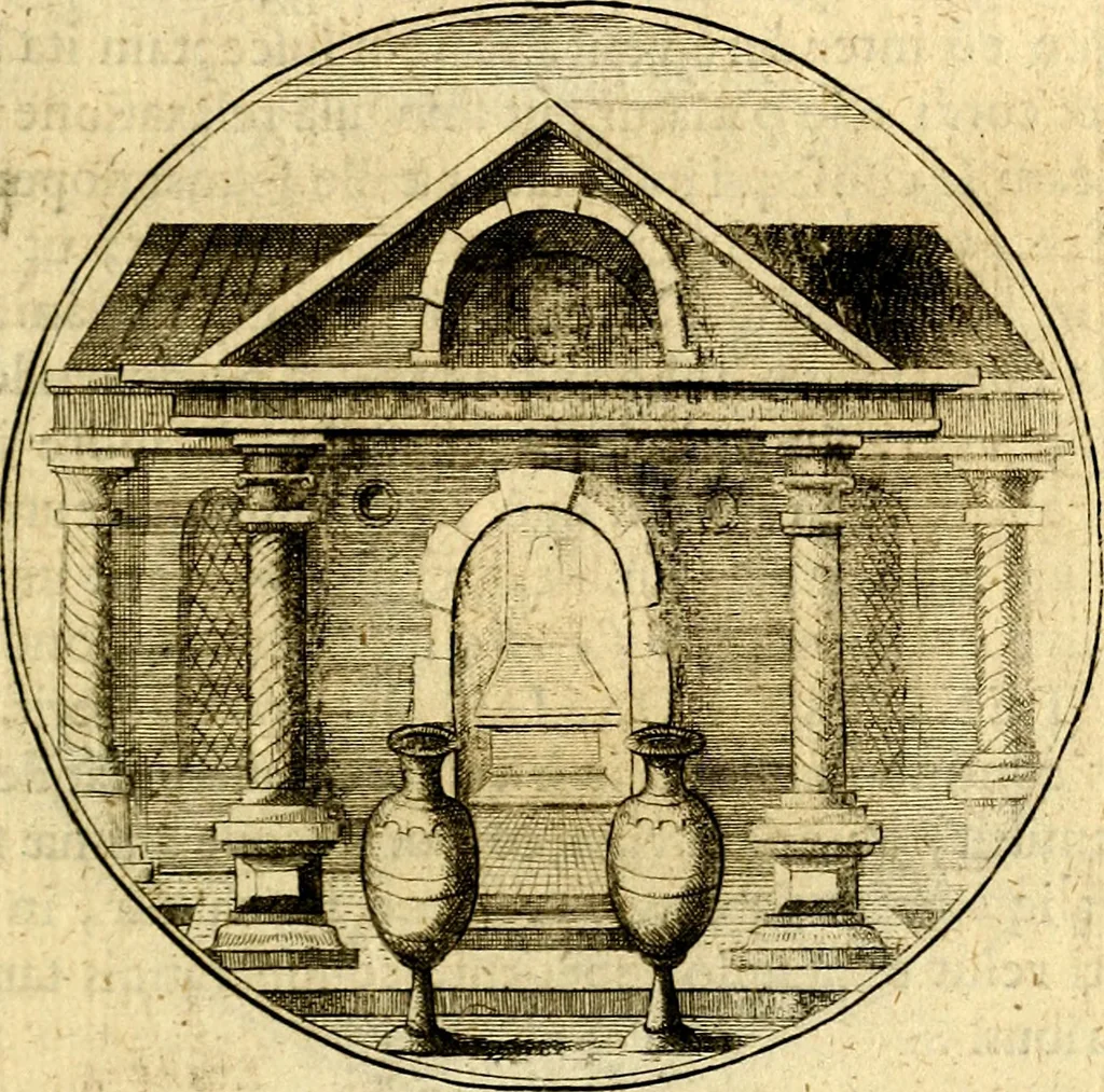 An illustration from Emblemata moralia, 1697, leaf 126