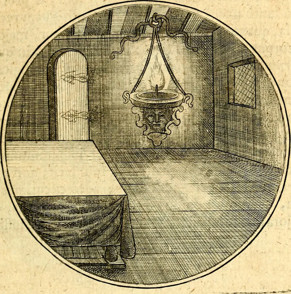 An illustration from Emblemata moralia, 1697, leaf 140