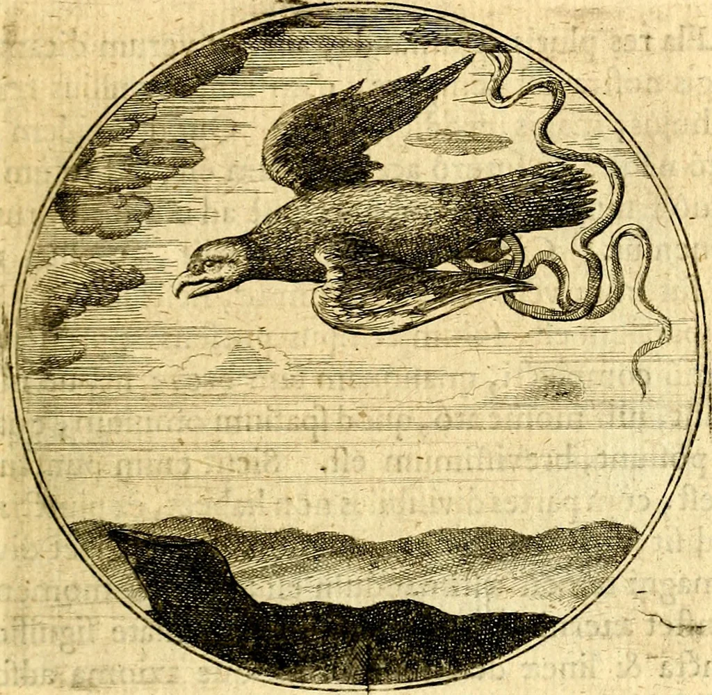 An illustration from Emblemata moralia, 1697, leaf 148