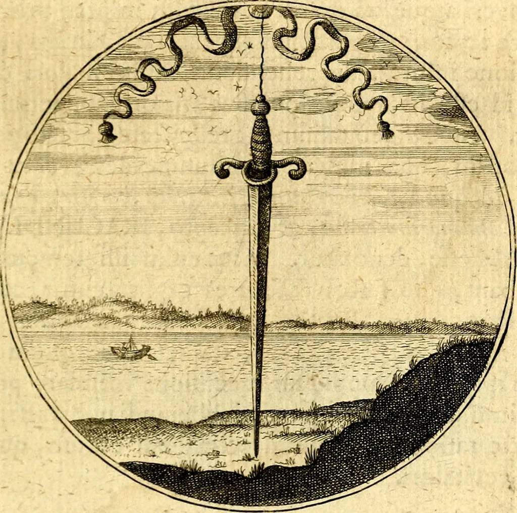 An illustration from Emblemata moralia, 1697, leaf 152