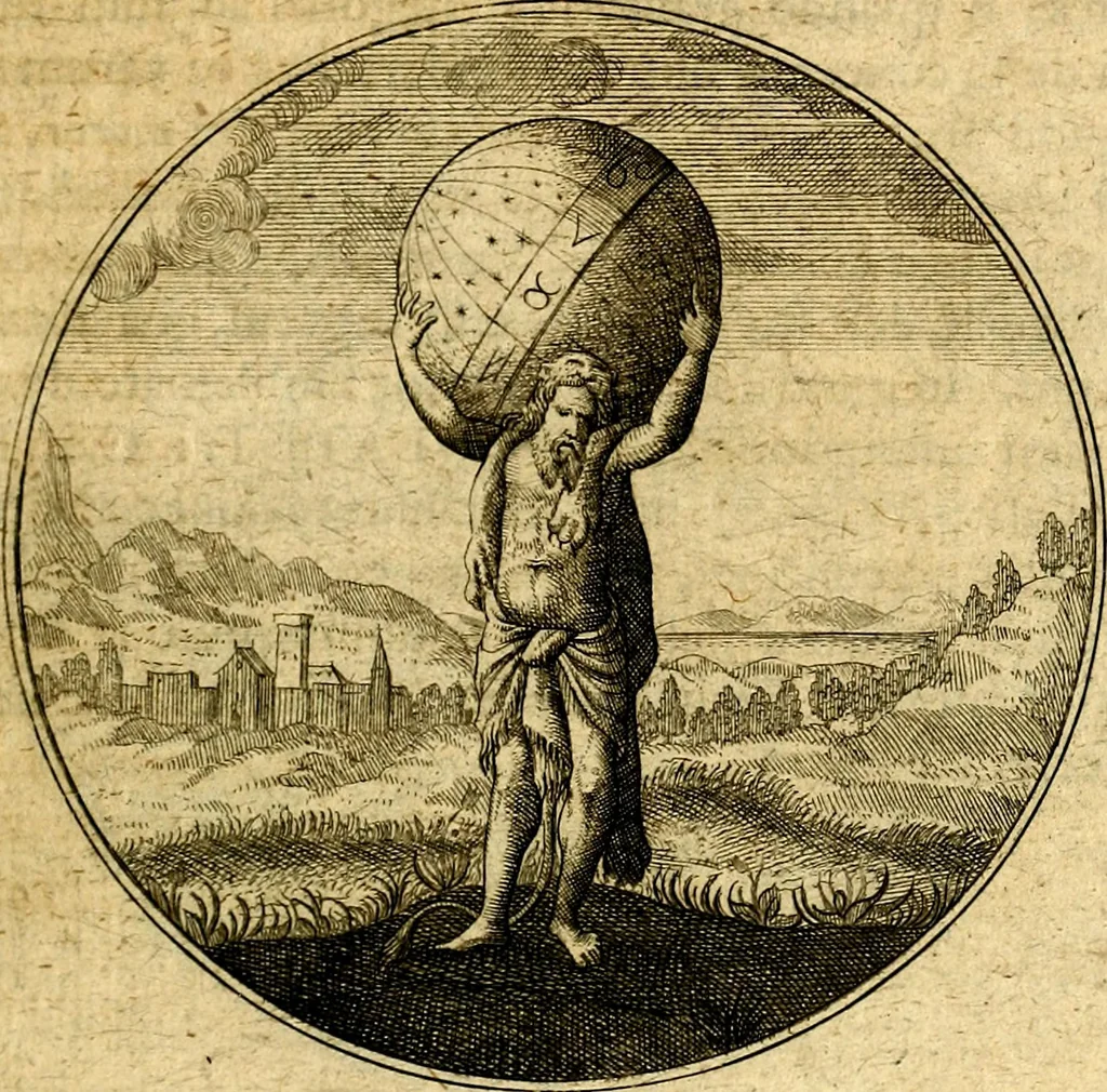 An illustration from Emblemata moralia, 1697, leaf 16