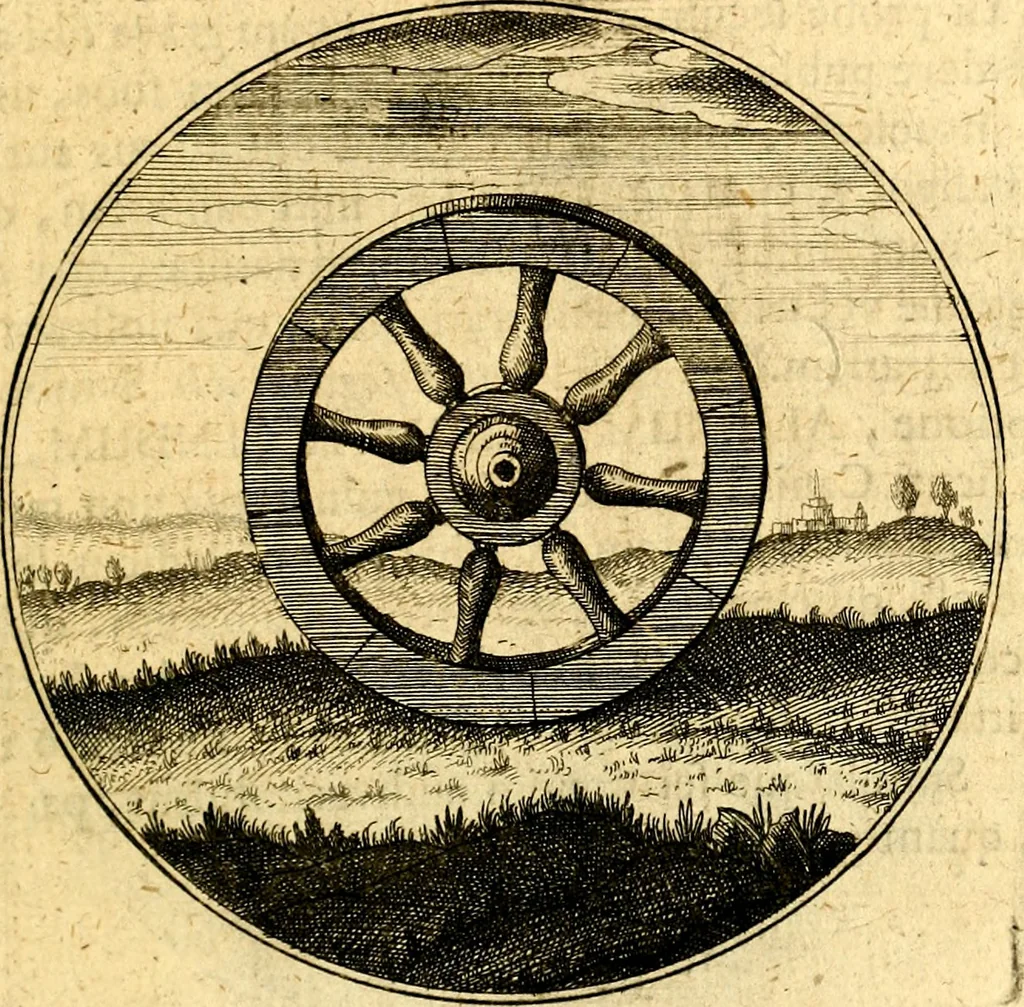 An illustration from Emblemata moralia, 1697, leaf 162