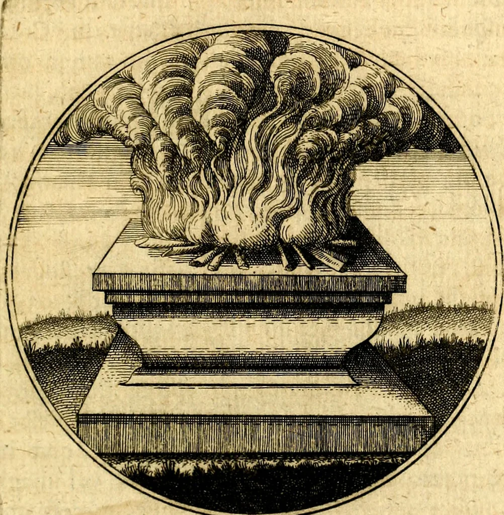 An illustration from Emblemata moralia, 1697, leaf 176