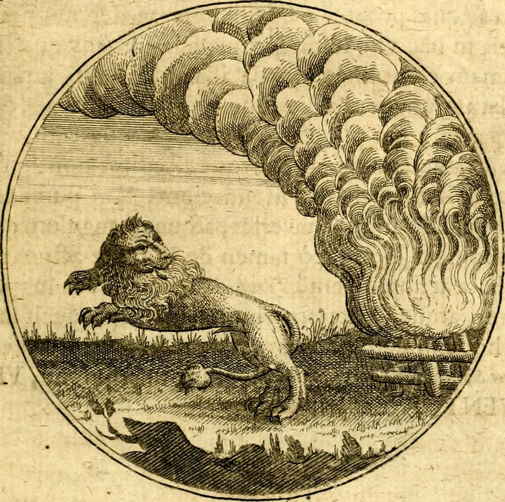 An illustration from Emblemata moralia, 1697, leaf 178