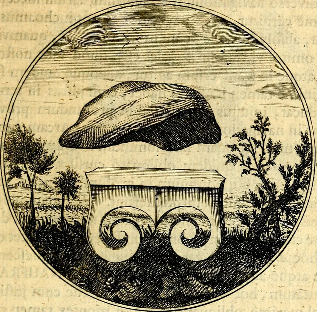 An illustration from Emblemata moralia, 1697, leaf 18