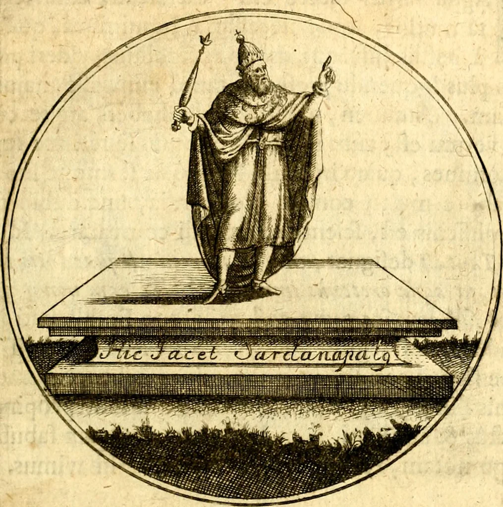 An illustration from Emblemata moralia, 1697, leaf 206