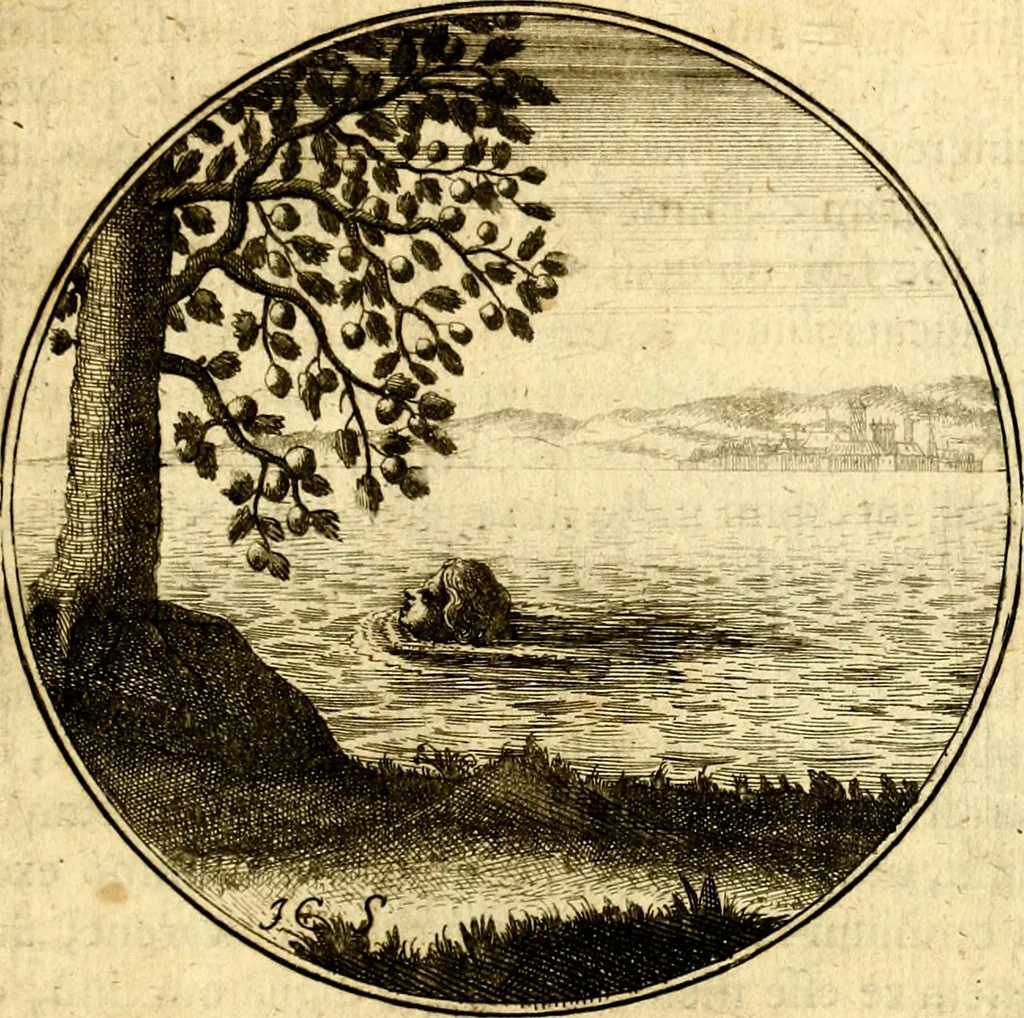 An illustration from Emblemata moralia, 1697, leaf 208