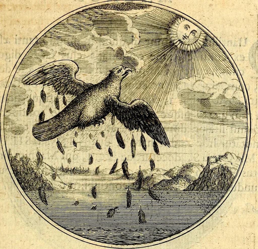 An illustration from Emblemata moralia, 1697, leaf 22
