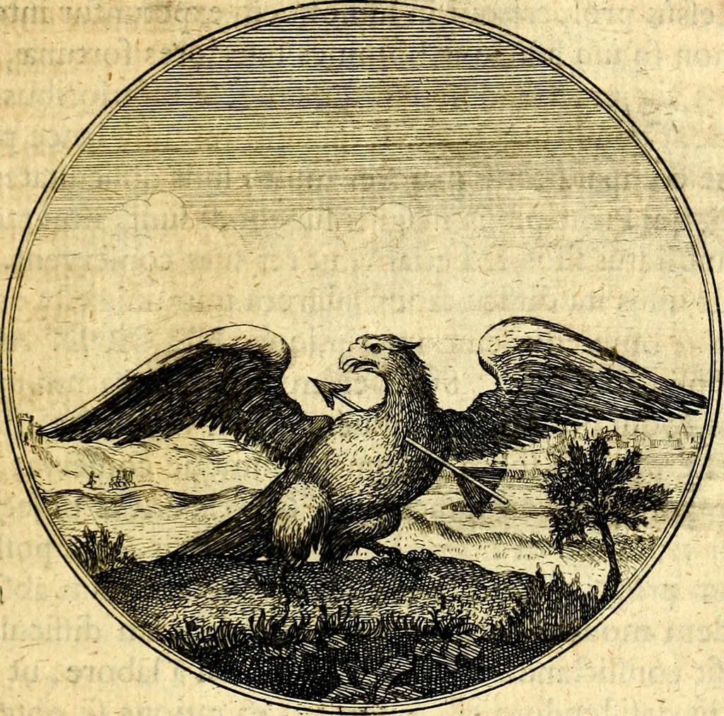 An illustration from Emblemata moralia, 1697, leaf 28