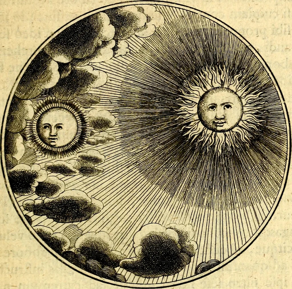 An illustration from Emblemata moralia, 1697, leaf 42