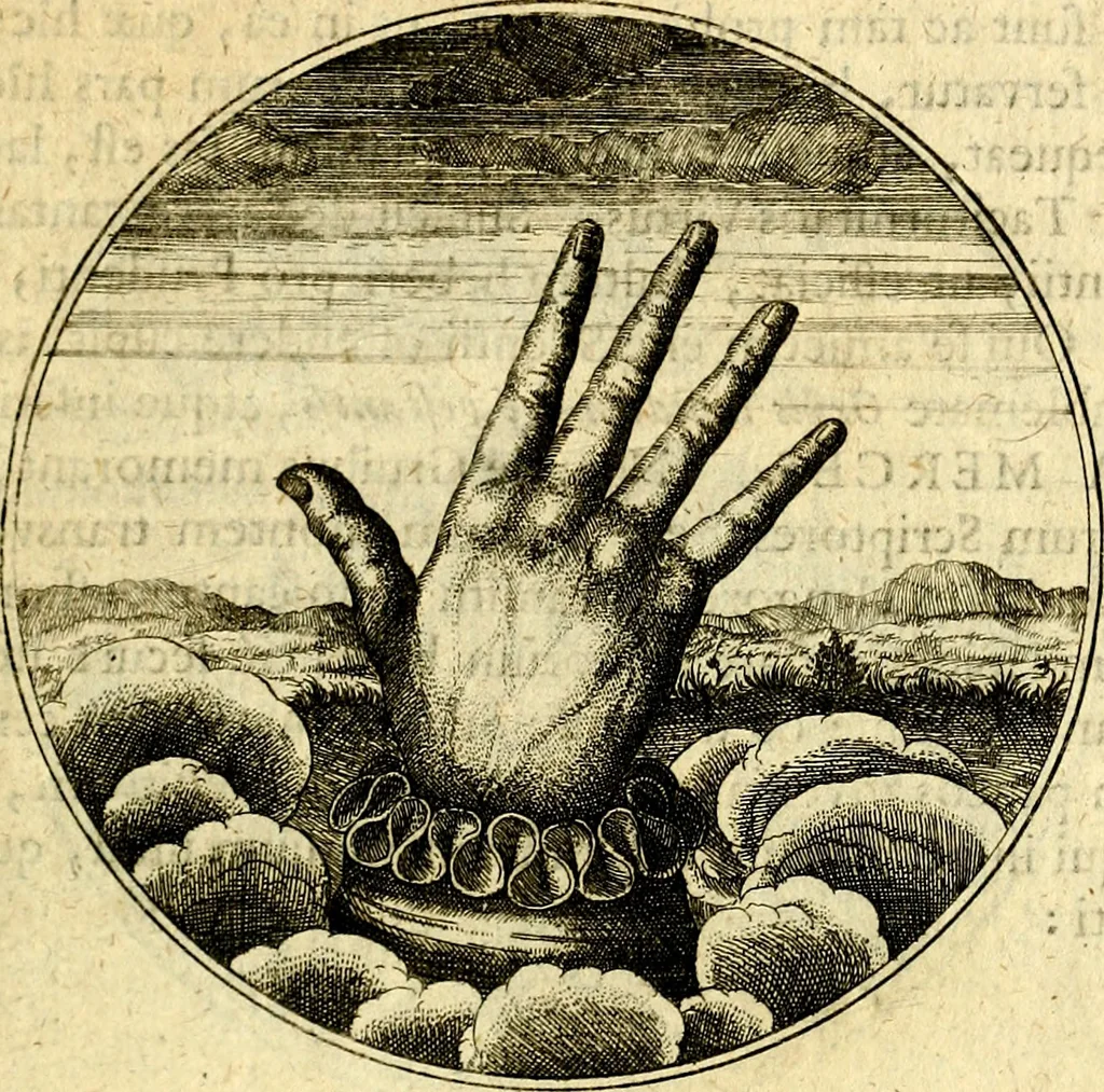 An illustration from Emblemata moralia, 1697, leaf 48