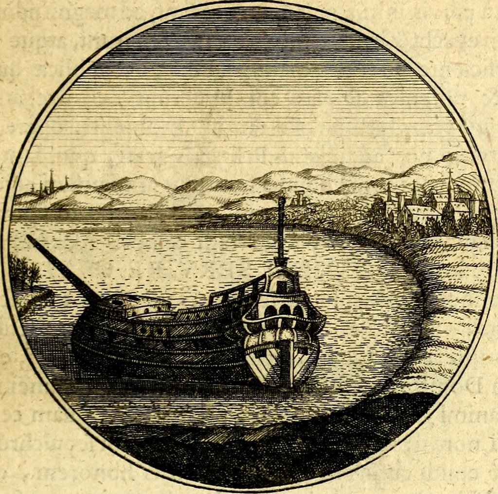 An illustration from Emblemata moralia, 1697, leaf 58
