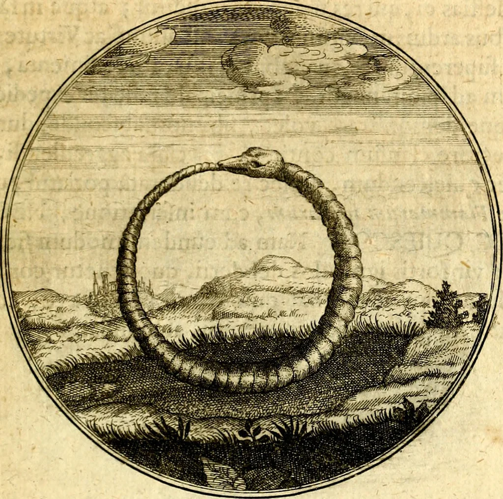 An illustration from Emblemata moralia, 1697, leaf 68