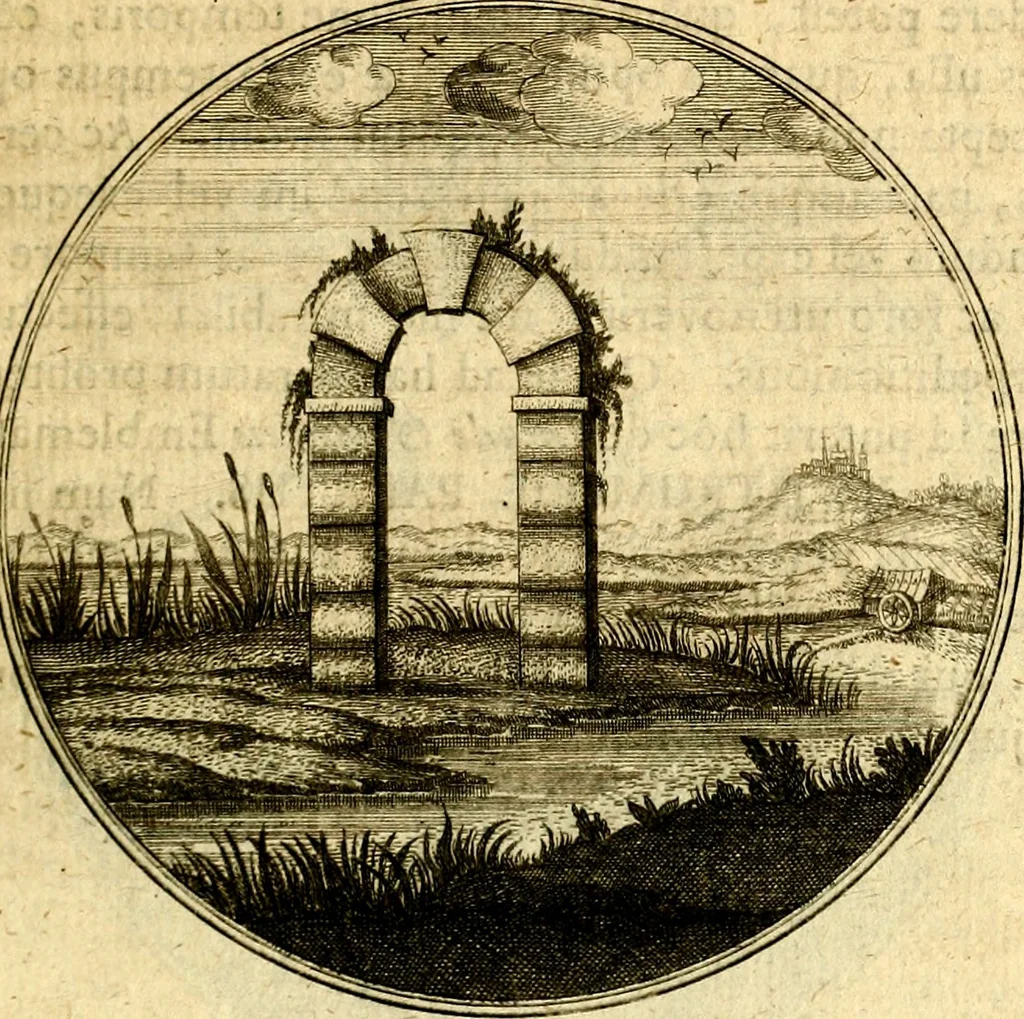 An illustration from Emblemata moralia, 1697, leaf 80